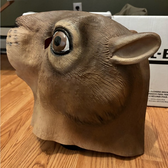 Squirrel Mask Costume Head Halloween Realistic ,Latex - Picture 3 of 8